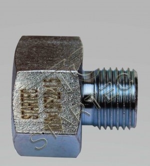 Соединитель переходник М12х1.5 (наружная резьба) М22х1.5 (внутренняя резьба) STA INF.11.M12-F22K STARTEC