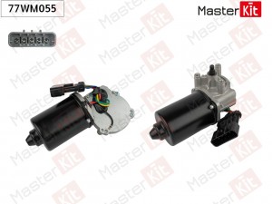 Мотор стеклоочистителя перед. Opel CORSA C (X01)/COMBO 2000 - 2009 77WM055 77WM055 MASTER KIT