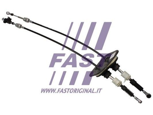 Трос КПП FIAT Ducato (02-) (двухвальная КПП) FAST FT73014 FAST