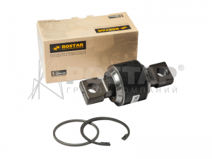 Сайлентблок задней реактивной тяги резиновый d85 x 152 x d21 x 24 180.5753 ROSTAR
