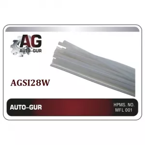 РЕЗИНКА ЩЕТКИ СТЕКЛООЧИСТИТЕЛЯ 710MM 28' СИЛИКОН+200% AGSI28W AGSI28W AUTO GUR