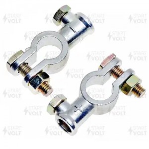 Комплект клемм АКБ цинк 95мм под болт М8  SBT011 SBT 011 START VOLT