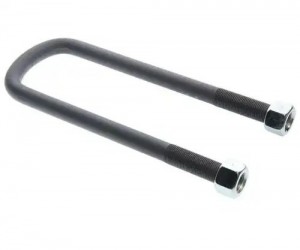 Стремянка УРАЛ рессоры задней L=335мм;М24х2мм (до 1999г) усиленная в сборе MEGAP 29017194 MEGA POWER