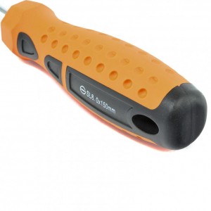 Отвертка Point, SL 8х100 мм, CrV, двухкомпонентная рукоятка Sparta 11770 SPARTA