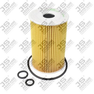 Фильтр масляный (элемент)  SKODA OCTAVIA 2,0 2004 - 2013  VOLKSWAGEN CADDY VU 2, OE0082 JS ASAKASHI