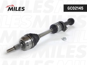 Привод в сборе передний правый VW T5 2.5TDI 03-09 (GKN 304502) GC02145 GC02145 MILES