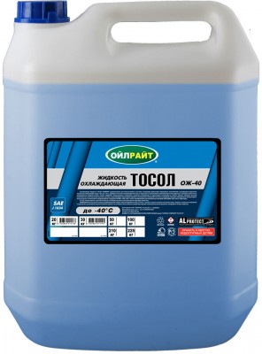 Жидкость охлаждающая ТОСОЛ ОЖ-40 20кг/17.8л OILRIGHT 5233 OILRIGHT