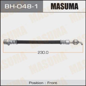 шланг тормозной передний! наружн.\ Toyota Previa TCR11 2.4 90-00 BH-048-1 MASUMA