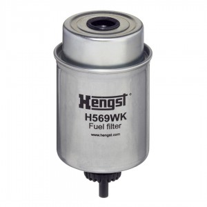 Фильтр топливный грубой очистки JOHN DEERE, LIEBHERR, CASE, JCB ; H569WK HENGST