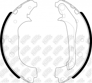 Колодки тормозные FORD Focus (04-) MAZDA 3 (03-13),5 (05-) VOLVO S40 (04-12) зад FN0678 NIBK