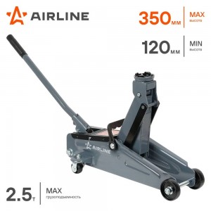 Домкрат подкатной 2.5т 120-350мм (AJ25F340) AJ25F340 AIRLINE