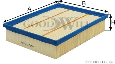 Фильтр воздушный AG220 AG 220 GOODWILL