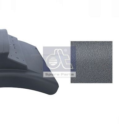 Крыло заднее задняя часть TGX, TGS, TGA XLX-XXL; 690mm 3.80250 DIESEL TECHNIC