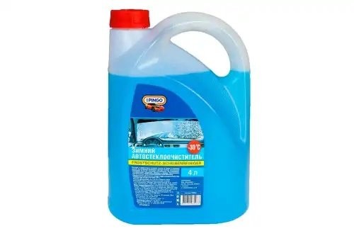 Жидкость омывателя -30С 4л с лейкой PINGO 750309 PINGO