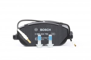 Колодки тормозные PEUGEOT 807 (02-10) CITROEN C8 (02-) передние (4шт.) BOSCH 0 986 424 789 BOSCH