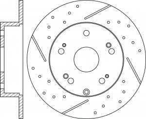Диск тормозной Performance RN1411DSET RN1411DSET NIBK