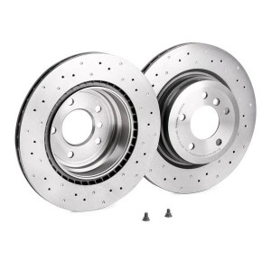 Диск тормозной BMW 3 (E90,E91,E92,E93) задний вентилируемый (1шт.) BREMBO 09.A270.1X BREMBO