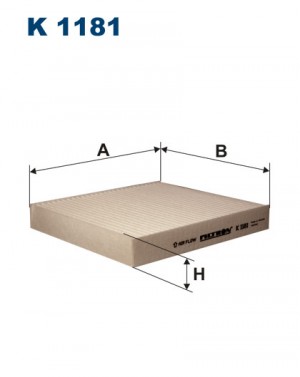 Фильтр воздушный салона SUBARU Impreza (00-) FILTRON K1181 FILTRON