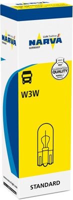 Лампа 24V W3W W2.1x9.5d NARVA 171093000 NARVA