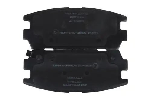 колодки тор. диск. зад. с антиск. пл.! (P30021)\ Hyundai Terracan 2.5-3.5 01-06 Z07844 ZENTPARTS