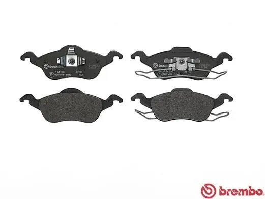 P24046 691 00=FDB1318=571967B !колодки дисковые п.\ Ford Focus 1.4i-2.0i/1.8TDi  P24046 BREMBO