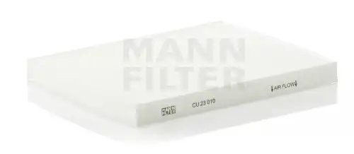 Фильтр воздушный салона HYUNDAI ix20 (10-) KIA Venga (09-) MANN CU23010 MANN FILTER