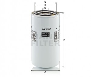 Фильтр топливный CUMMINS 3959612, ISC, ISL WK 930-6 X MANN FILTER