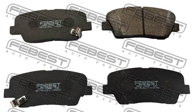 КОЛОДКИ ТОРМОЗНЫЕ ЗАДНИЕ 2201-MOHR 2201-MOHR FEBEST