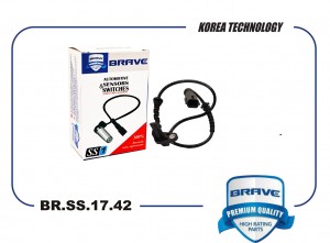 Датчик ABS задний правый 479007380R BR.SS.17.42 Largus 12-, Renault Logan 12- BR.SS.17.42 BRAVE