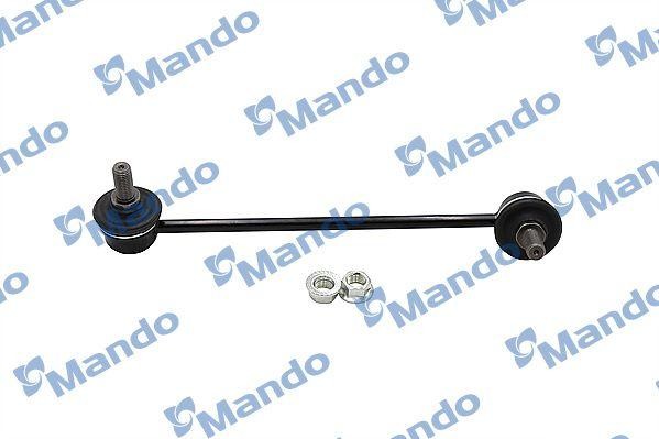 тяга стабилизатора переднего левая!\ KIA Rio 00-05 SLK0064 MANDO