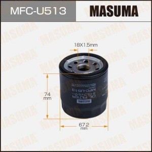 фильтр масляный!\ Chevrolet Spark 0.8-1.2 05>/Aveo 1.2 08> MFC-U513 MASUMA