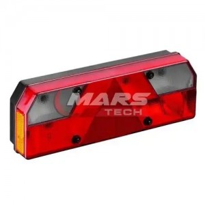 фонарь задний многосекц. !лев. с треуг. пов. прозрач. 7-pin EUROPOINT l \Univers M611414 MARS