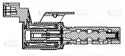 Клапан эл. рег. фаз ГРМ для а/м Lexus GS (97-)/IS (01-) 3.0i (SVC 1933 SVC1933 START VOLT