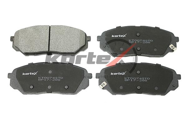 Колодки торм. HYUNDAI TUCSON 16- перед.к-т KT0074STD KT0074STD KORTEX