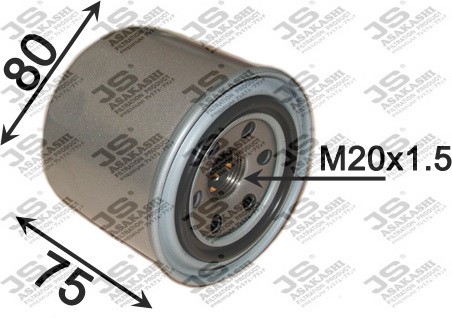фильтр масляный!\Hyundai Elantra/Santa Fe 00>, Mitsubishi Carisma 1.6/1.8 95-03 HC0013 JS ASAKASHI
