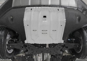 Защита картера и КПП HYUNDAI Santa Fe (18-),Tucson (15) KIA Sportage (16-) алюм. 333.2375.1 RIVAL