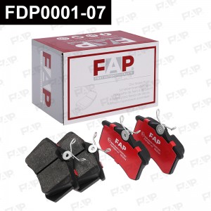 Тормозные колодки дисковые смесь CERAMIC FDP0001-07 FDP0001-07 FAP