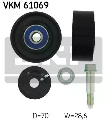 TOYOTA LAND CRUISER (120)-PRADO (2002-2009) VKM61069 SKF