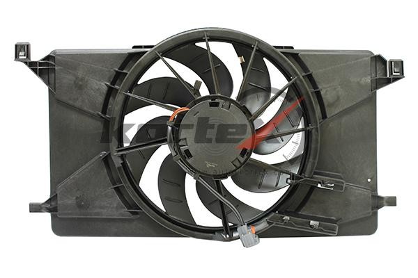 Вентилятор радиатора FORD FOCUS III 11- LFK 1075 (с кожухом) KFD033 KFD033 KORTEX