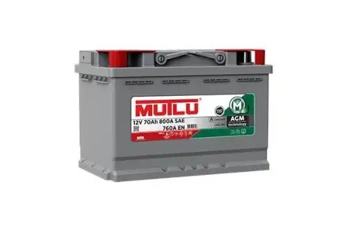 Аккумулятор MUTLU AGM 70А/ч обратная полярность AGM 70.0 L3 AGM.L3.70.076.A MUTLU