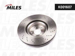 Диск тормозной передний D350мм.с перфорацией MERCEDES W221/C216/R230 (TRW DF6242 K001607 MILES
