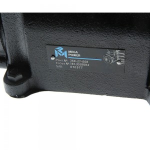 Компрессор ЗИЛ,МАЗ,УРАЛ (2 цилиндровый) жид. охлаж. без шкива 210л/мин. MEGAPOWE 35027008 MEGA POWER