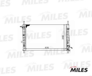 Радиатор (механическая сборка) FORD MONDEO 1.6-2.0 93-01) (NISSENS 62104) ACRM04 ACRM045 MILES