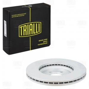 Диск торм. Jaguar XF (07-)/S-Type (99-) перед. d=326 (окраш.) (DF 073204) DF 073204 TRIALLI