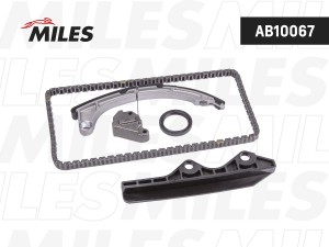 Комплект цепи ГРМ (без звездочек INA 559 0115 10) NISSAN MICRA(K12) AB10067 AB10067 MILES