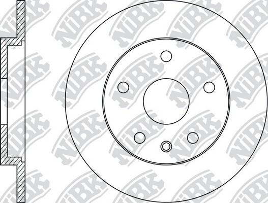 Диск тормозной AUDI A4/A5/A6/A7/Q5  RN33002 RN33002 NIBK