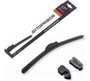 Щетка стеклоочистителя 430мм бескаркасная (крепление крючок узкий+широкий) AVTOP 25521590017 AVTOPRIBOR