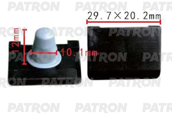 КРЕПЛЕНИЕ МОЛДИНГА MERCEDES BENZ W203 (2000-2006) P371570 PATRON