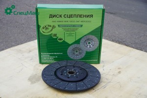 Диск сцепления ведомый КАМАЗ 142.1601130-01 (элипсо-витая накладка) СПЕЦМАШ 142-1601130-01 SPETSMASH