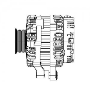 Генератор 110A LG 2717 START VOLT